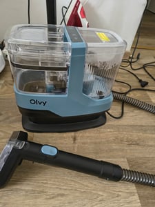 Olvy Teppichreiniger Waschsauger 17.000 PA – Leistungsstarker Nasssauger Polsterreiniger für Sofa, Auto & Teppich inkl. Zubehör & Reinigungsmittel Kunden-Foto 14