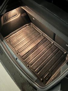 Kofferraumwanne Laderaumwanne für Volvo V50 2004-2012 Gummi TPE Schwarz Kunden-Foto 2