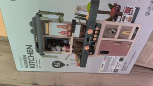 MULTISTORE HC483303 Kinderküche mit Geräuschen, LED-Beleuchtung, Dampferzeuger und Zubehör Kunden-Foto 1