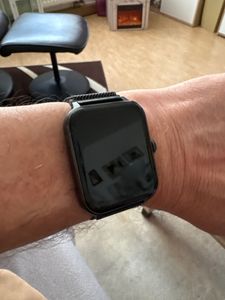 Blackview R50, smartwatch da 1,85 pollici, impermeabile fino a 5 ATM, con funzione telefono, orologio sportivo con oltre 100 modalità sportive, orologio fitness, monitoraggio di battito cardiaco e sonno, compatibile con Android e iOS Foto del cliente 4