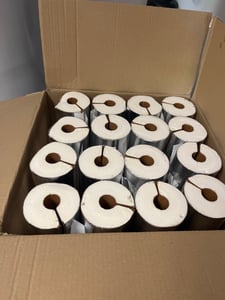 Scorprotect® voller Karton Alu PUR Rohrschale / Rohrisolierung mit Gewebemantel selbstklebend : 18 mm Rohr x 20 mm Isolierstärke Rohr x Isolierstärke: 18 mm Rohr x 20 mm Isolierstärke Kunden-Foto 1