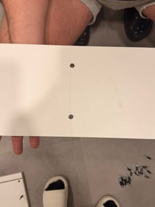 STIV Möbel | Kommode mit 6 Schubladen | Grau Matt | 100 cm | modern & grifflos | Schlafzimmer & Wohnzimmer Kunden-Foto 5