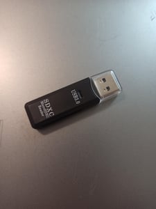 SD Kartenleser, Highspeed USB 2.0 TF Kartenlesegerät, Card Reader Adapter Speicherkartenleser Unterstützt Micro-SD/TF/SDHC/SDXC/MMC/SD-Karten Kunden-Foto 2