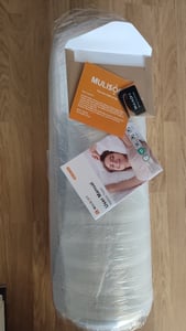 Topper 90x200x7.5cm Matratzentopper Gel-Memory-Schaum 7-Zonen-Kaltschaum H3&H4 Matratzenauflage Für Boxspringbett,Schlafsofa atmungsaktiv Anti-Rutsch Kunden-Foto 5