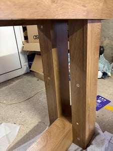 Tribesigns 160 cm Konsolentisch, aus Holz, 2-stöckiger schmaler  Eingangstisch im Bauernhausstil für Wohnzimmer, Flur, Eingang Kunden-Foto 3