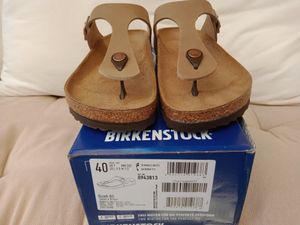 Birkenstock Damen Flip-Flops Grau 43393 Grösse 35 Kunden-Foto 1