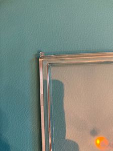 Creliv Vitrine Stapelbar, Transparent Acryl Schaukasten mit Tür (1-St., 36x26,5x22cm) für Figuren, Modelle, Tasche, Schuhe Kunden-Foto 3