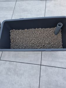 Blähton 8-16 mm 60L Tongranulat für Hydrokultur Innenraumbegrünung und Drainage Tongranulat Pflanzsubstrat 60L Kunden-Foto 1