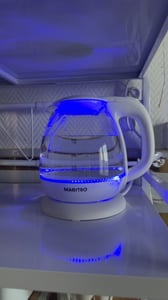 Feel-Maestro MR-055-WHITE Wasserkocher 1 l Weiß 1100 W Kunden-Foto 2