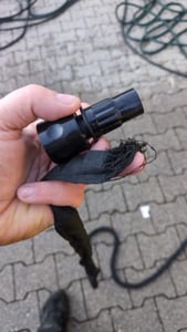30 m flexibler Gartenschlauch mit Spritzpistolen-Anschlussset Kunden-Foto 1