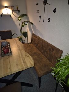vidaXL Lavica 148,5 cm Hnedý Velúr Fotografia od zákazníka č. 1