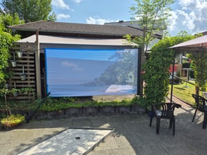 Aga Boční markýza 1,5x3 m Tmavě šedá Fotografie od zákazníka č. 2