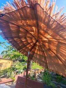 SucceBuy : Parasol de plage style hawaïen, idéal pour la plage et le jardin Photo du client 1
