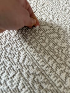 Outdoorteppich Terasse Balkon Indoor Robust Teppich Jute-Look Kunden-Foto 2