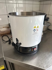 AREBOS automatický zavařovací hrnec 1800 W, zavařovací hrnec 28 l, plynulá regulace 30-110 °C Fotografie od zákazníka č. 3