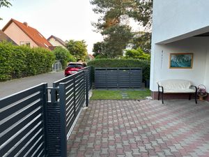 Zelsius Mülltonnenbox-Set für vier Mülltonnen | Anthrazit RAL 7016 | Edelstahl | Müllbox Kunden-Foto 1