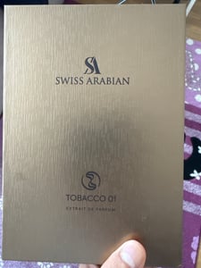 Swiss Arabian Tobacco 01 Extrait de Parfum 50 ml (unisex) Kunden-Foto 1