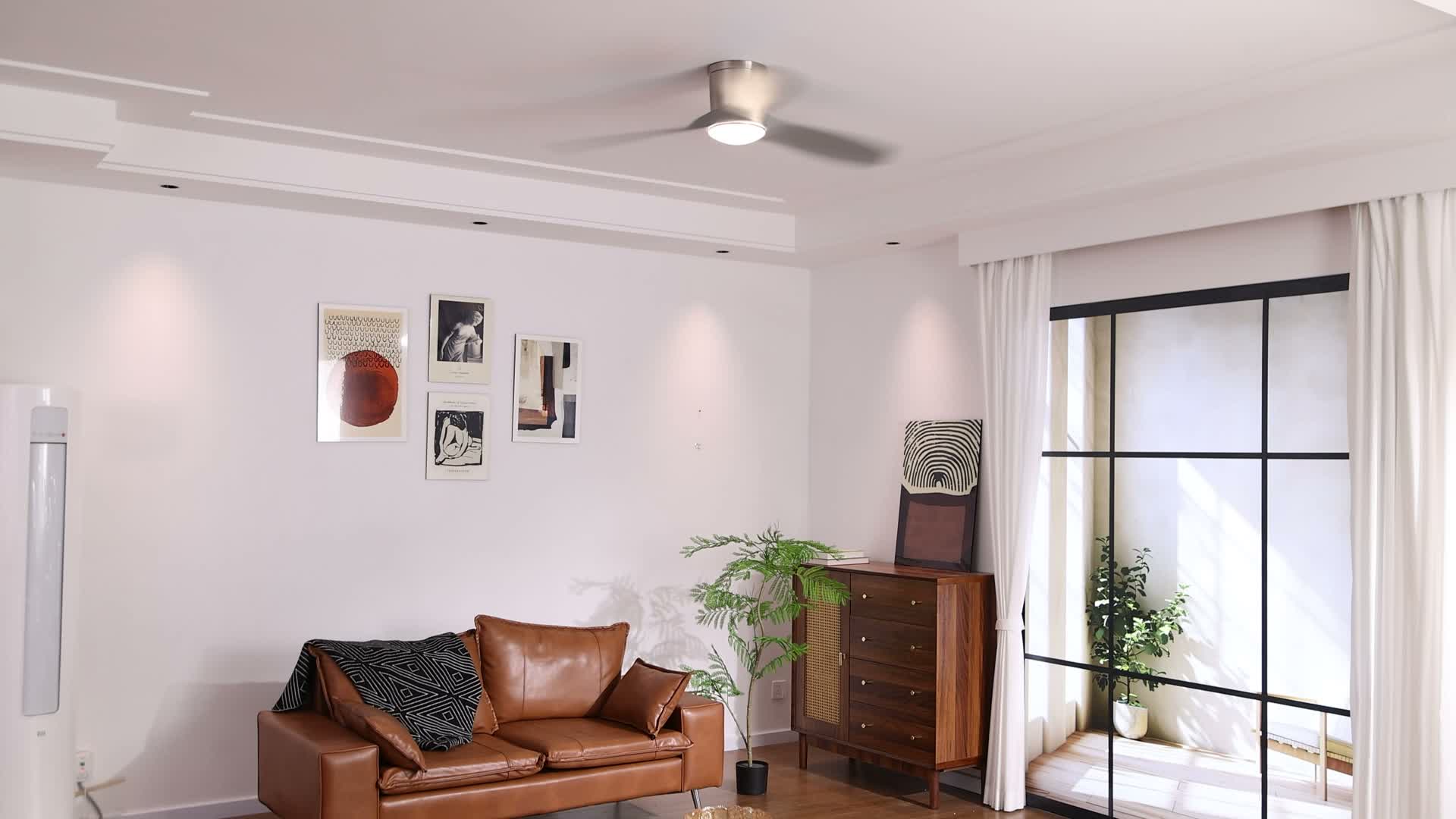 Sofucor Deckenventilator mit Licht und Fernbedienung, Weiß, Produktbild-Vorschau 7