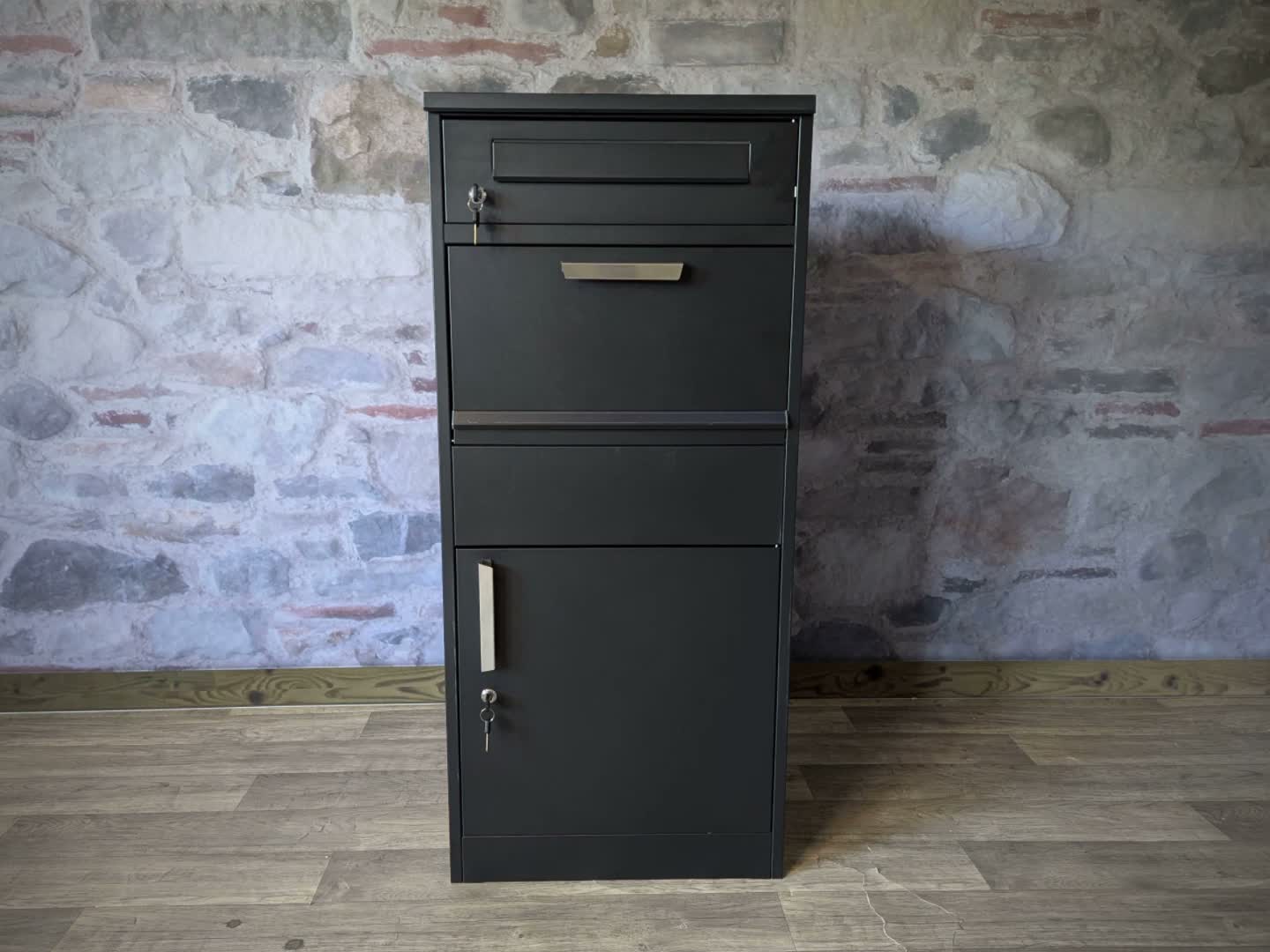 Paketkasten mit LED-Licht HWC-R36, Paketbox Produktbild-Vorschau 7
