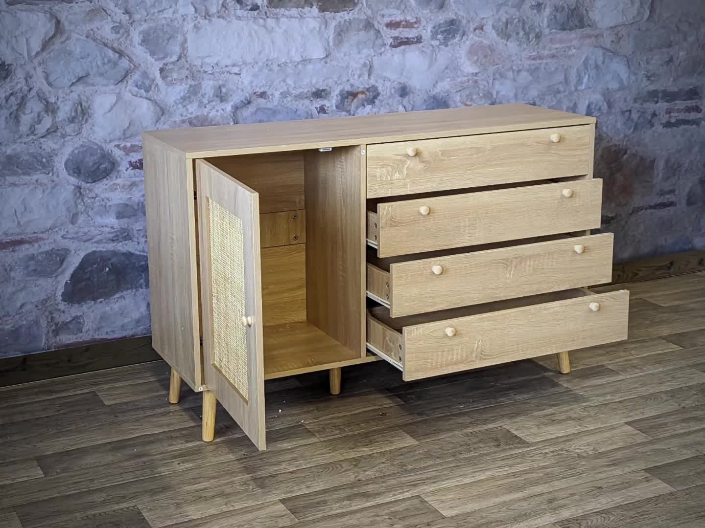 Sideboard MCW-M43, Schrank Kommode Highboard, Schubladen Produktbild-Vorschau 7