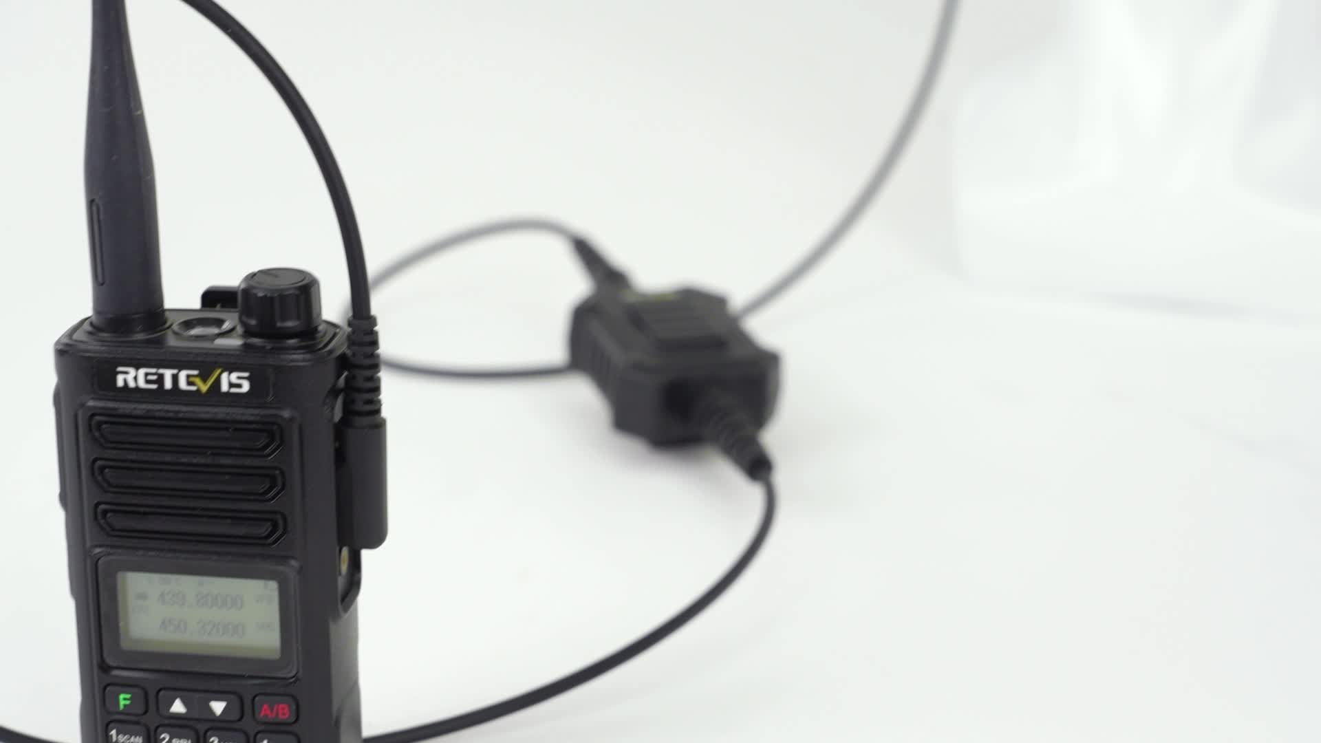 Retevis EH080K Taktisches Headset, Elektronisches Headset, Produktbild-Vorschau 7