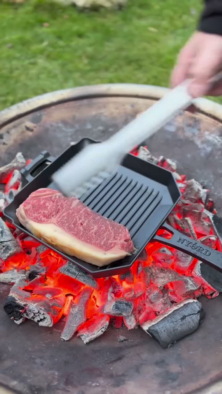 NYORD BBQ Grillpfanne aus Gusseisen - für Induktion, Produktbild-Vorschau 7