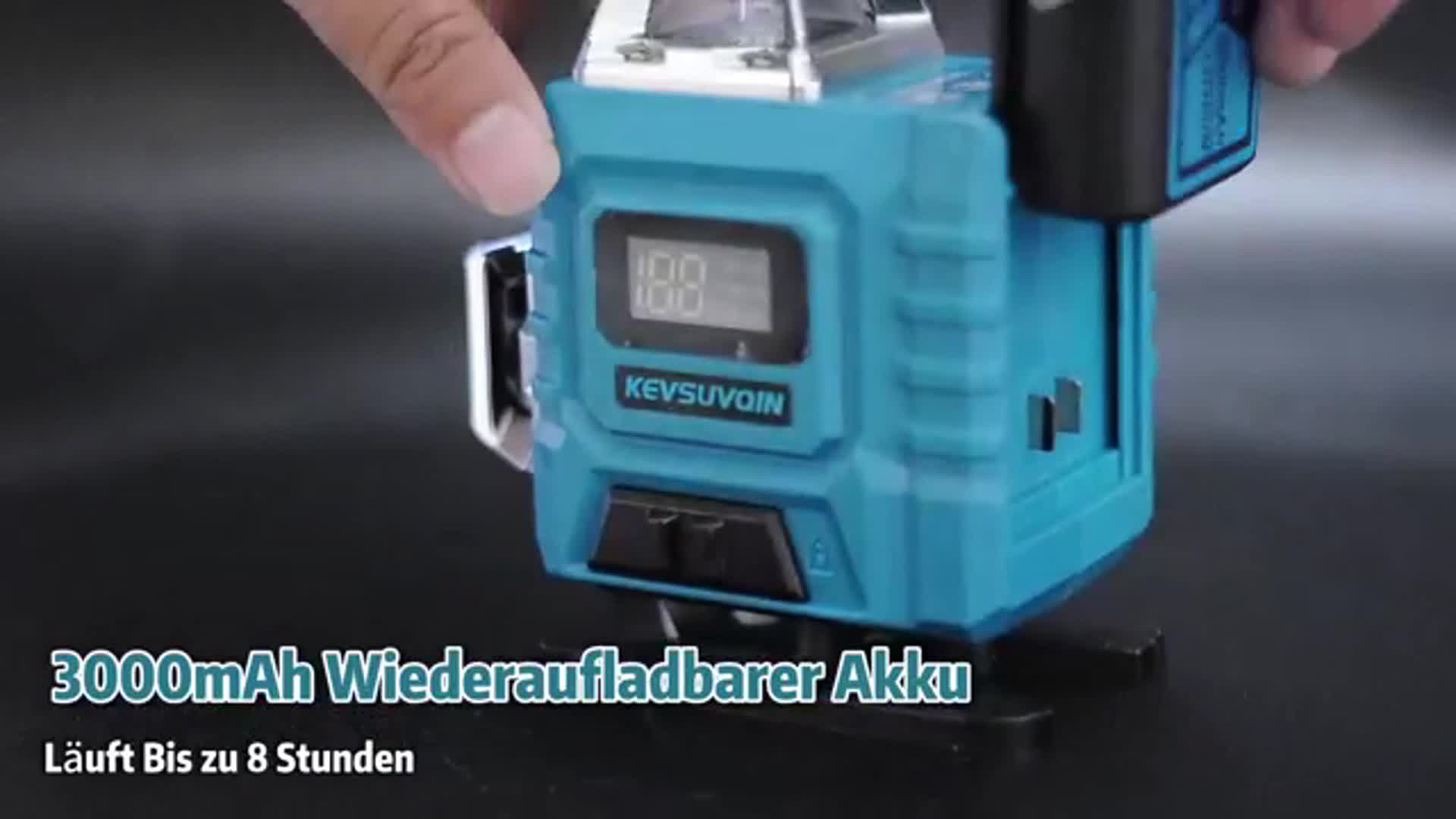 Kreuzlinienlaser profi 4D 16 Lines Laser Level 360º Rotary, Produktbild-Vorschau 7