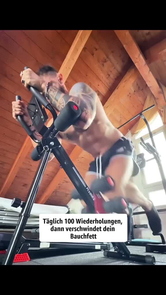 FLYBIRD Bauchtrainer Verstellbarer Bauchtrainer, 150kg Produktbild-Vorschau 7