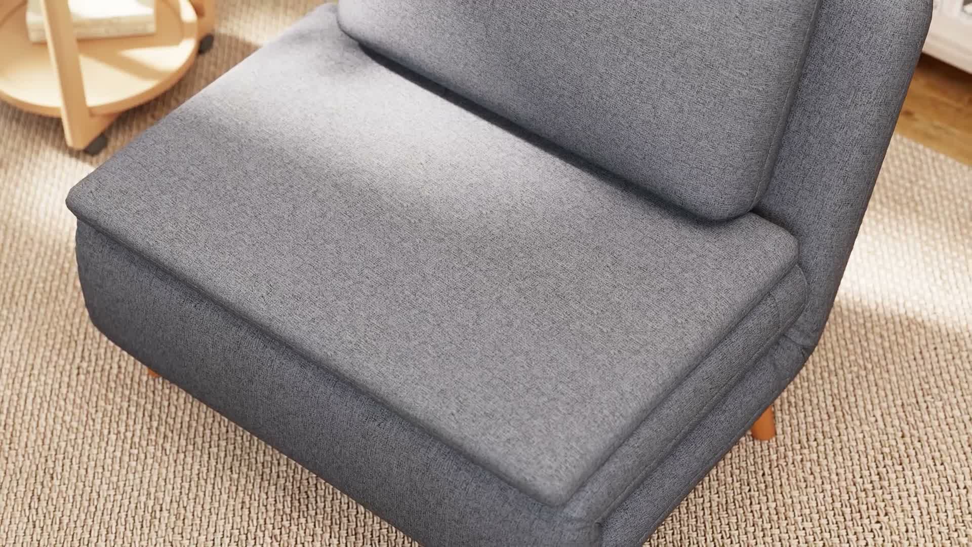 HOMCOM 3-in-1 Schlafsessel mit Bett-Funktion, verstellbare Produktbild-Vorschau 7