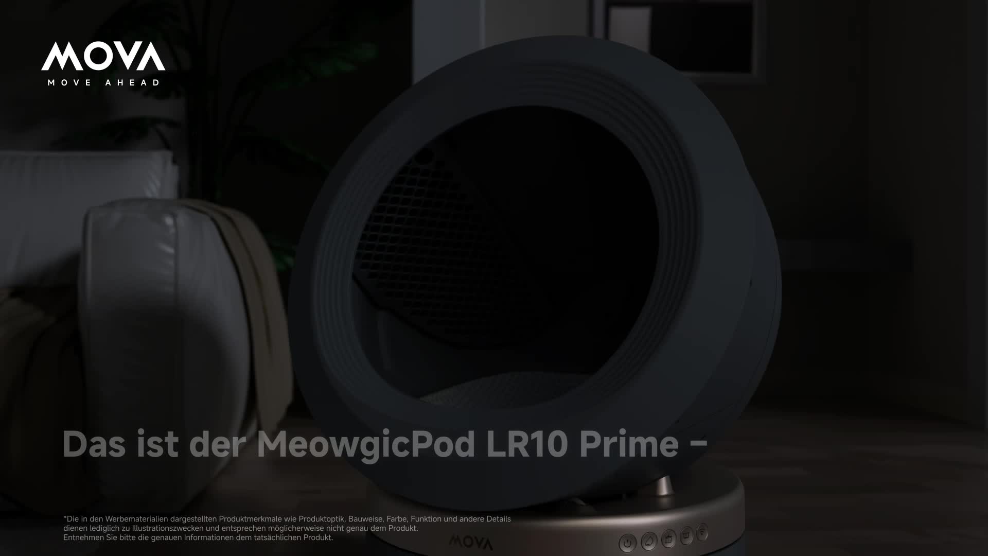 MOVA LR10Prime Katzenklo Weiß – MeowBionic, 110L Produktbild-Vorschau 7