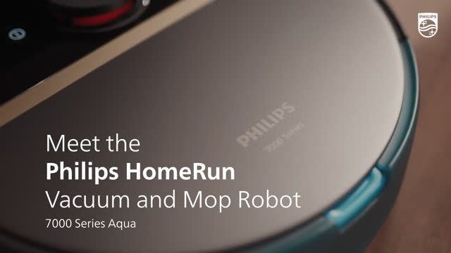 Philips HomeRun 7000 Series Aqua Saug- und Wischroboter mit Produktbild-Vorschau 6