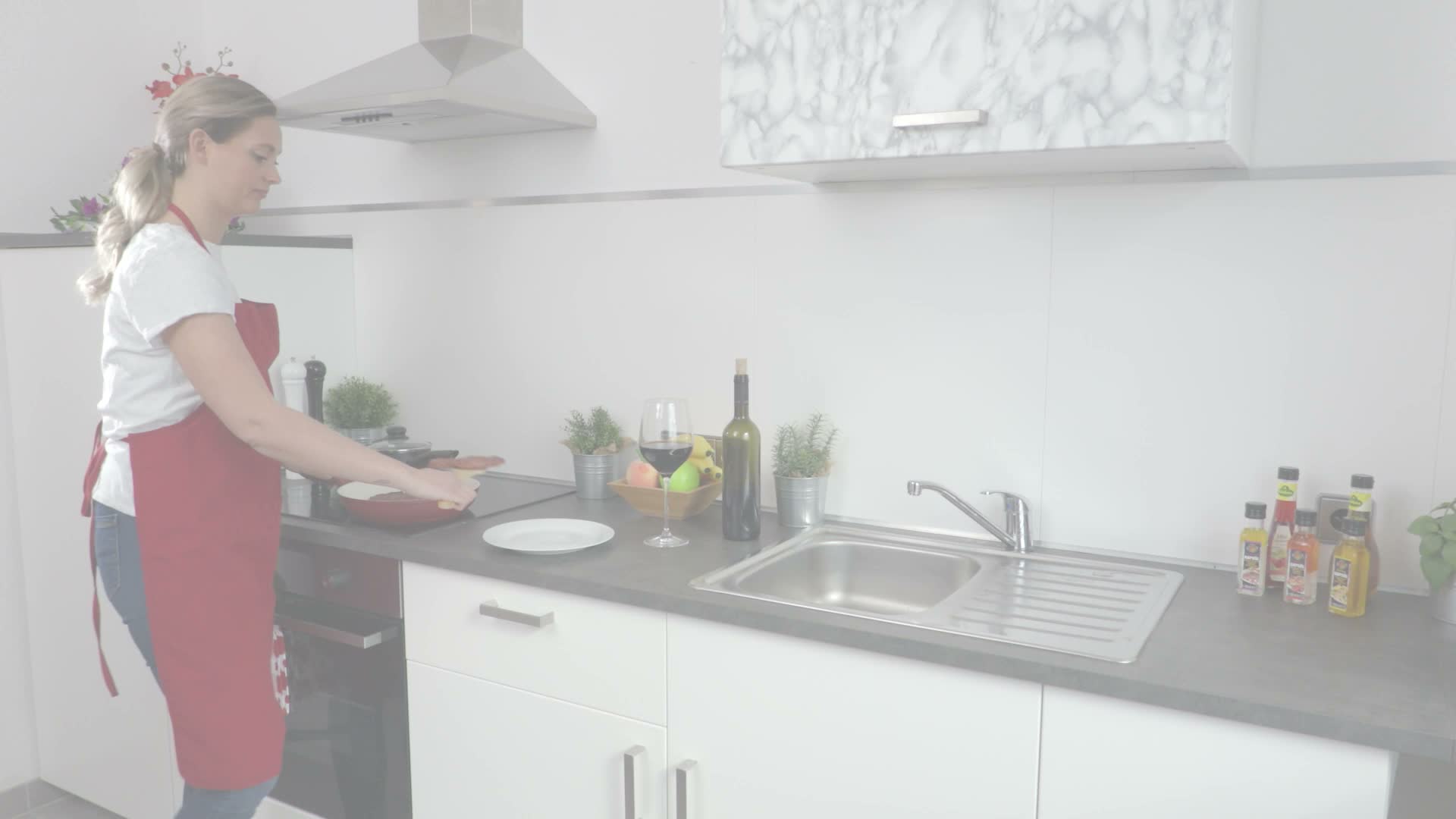Relaxdays Besteckkasten Bambus, ausziehbar, Besteckeinsatz Produktbild-Vorschau 7