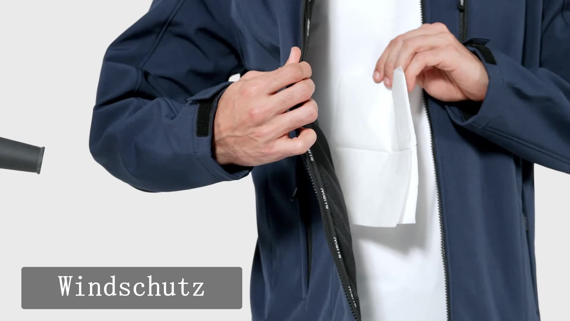 BUBW Damen-Softshelljacke, wasserdicht, winddicht, mit Produktbild-Vorschau 7
