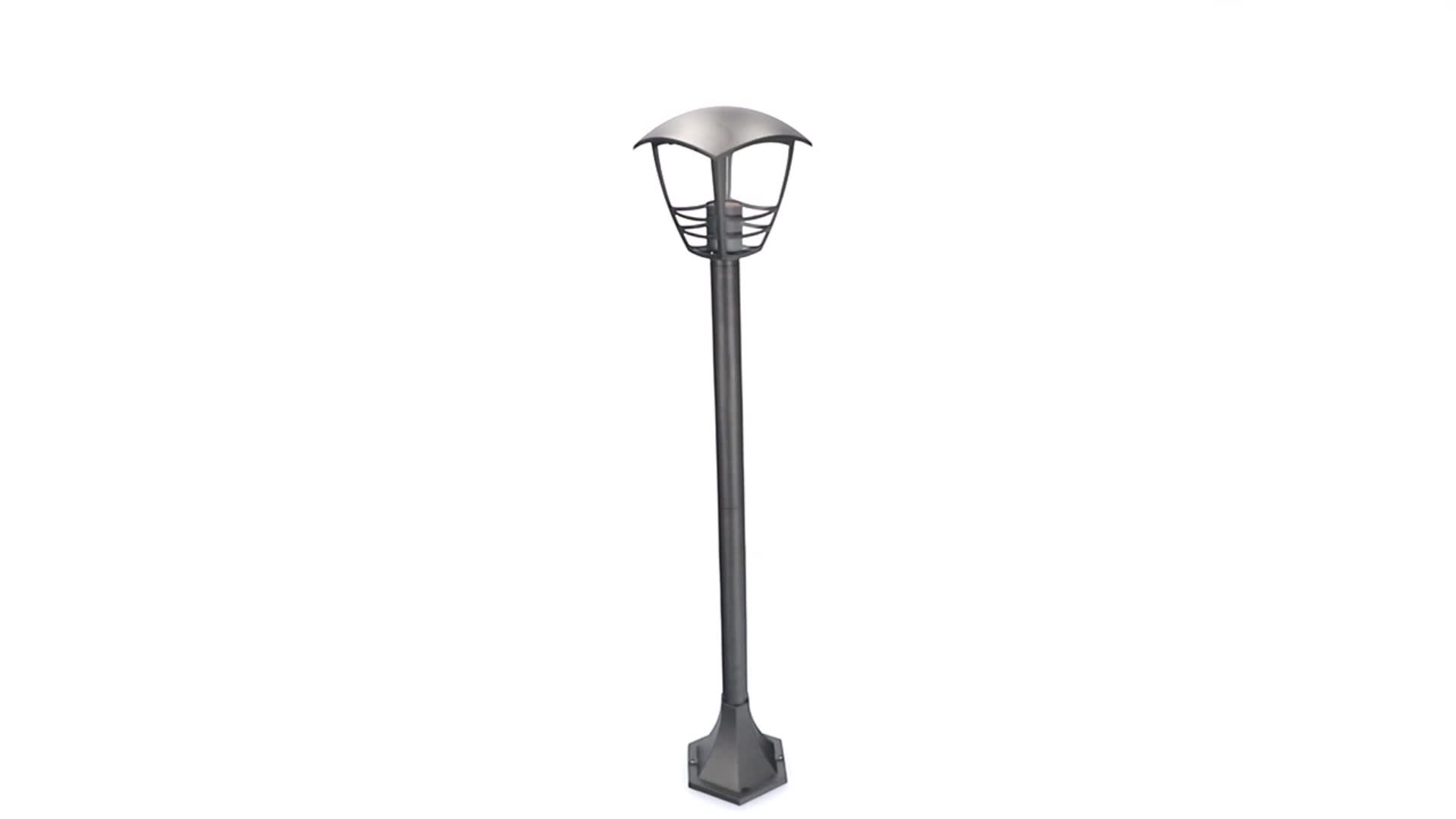 Záhradná lampa Svietidlo v tvare lucerny IMMA BLACK L/T E27 Náhľad obrázku produktu 7