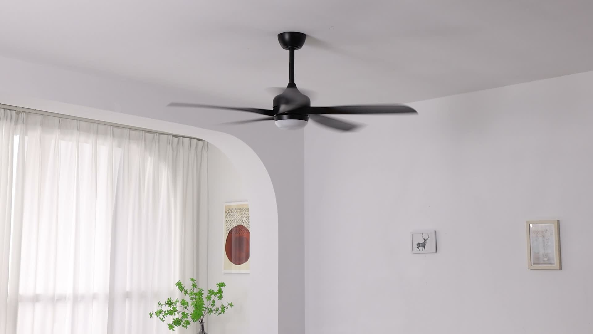 Sofucor Deckenventilator, DC 106,5 cm, fünf ABS-Flügel, mit Produktbild-Vorschau 7