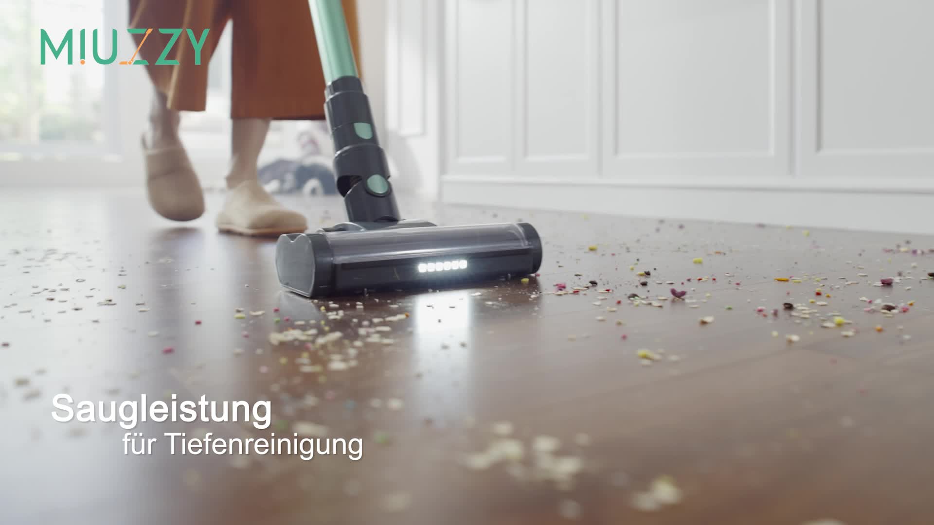 Lubluelu 75000 Pa /680 W Akku-Staubsauger Saugleistung, Produktbild-Vorschau 7