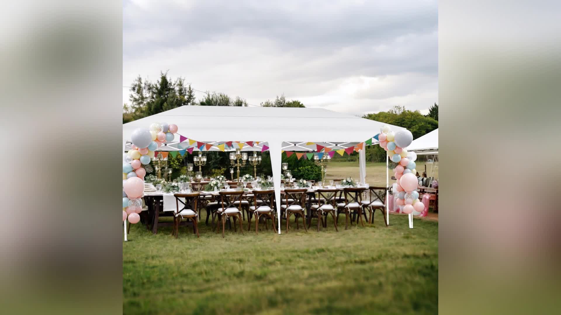 XMTECH Pop-up skladací pavilón 3x6, výškovo nastaviteľný Náhľad obrázku produktu 7