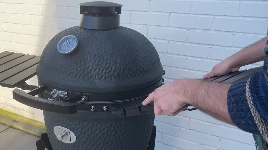 BBQ-Toro Kamado Grill Ø 56 cm "Yoru" Holzkohlegrill Produktbild-Vorschau 7