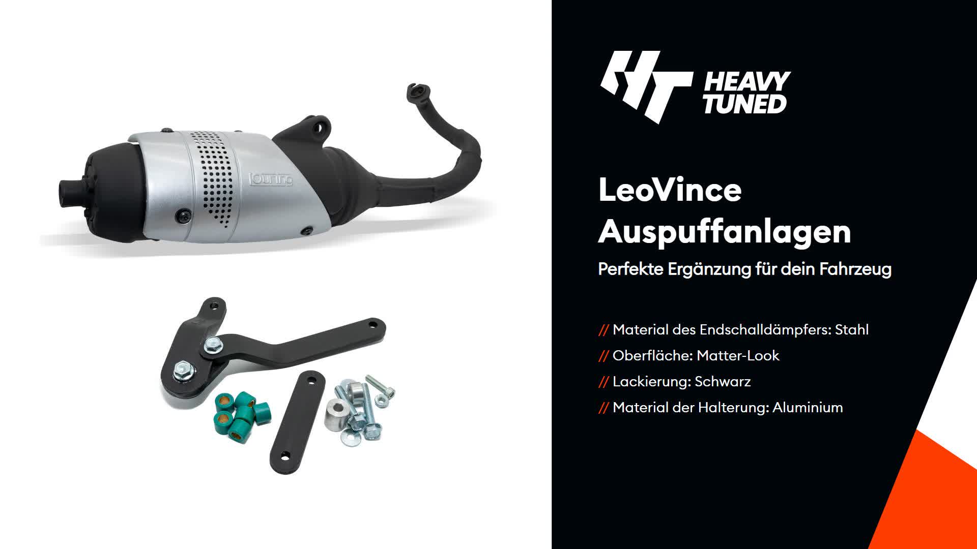 LeoVince Auspuffanlage Komplettanlage TOURING mit Produktbild-Vorschau 5