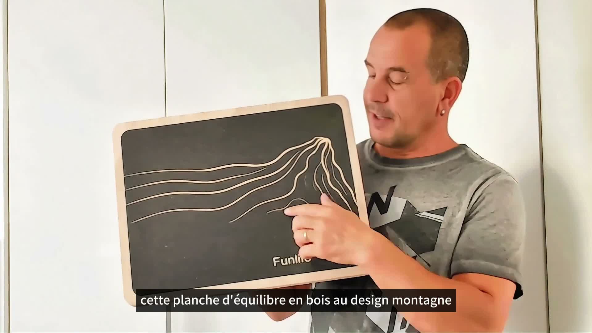 FunLife : planche d'équilibre en bois pour l'entraînement, Voir les images du produit 7