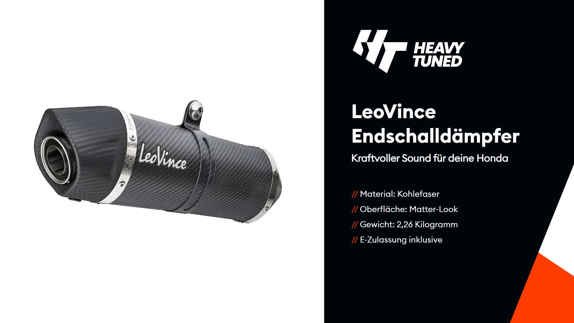 LeoVince LV One Evo Carbon-Auspuffanlage genehmigt für Produktbild-Vorschau 7
