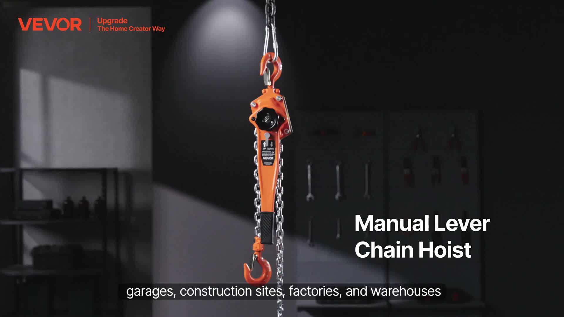 SucceBuy Mini-Hebelzug mit 1/4T Tragkraft, Handkettenzug, 3 Produktbild-Vorschau 7