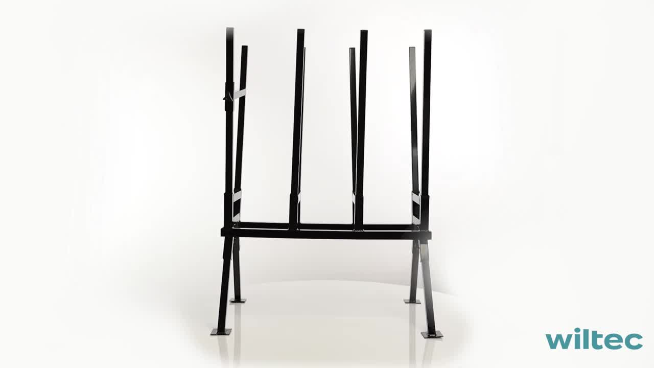 Wiltec Sägebock verzinkt klappbar, 715 x 530 x 1040 mm, mit Produktbild-Vorschau 7