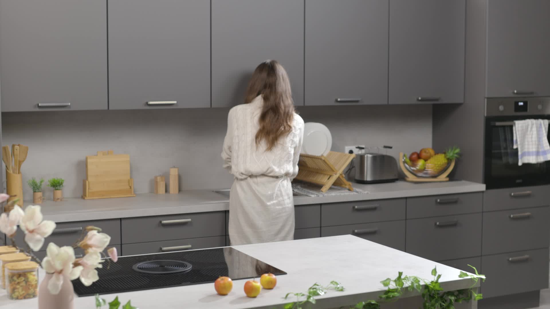Relaxdays Abtropfgestell klappbar, 2 Ebenen, Produktbild-Vorschau 7