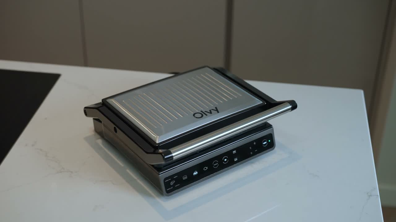 Olvy Kontaktgrill, 1800W, Elektrogrill Sandwichmaker, 7 Produktbild-Vorschau 7