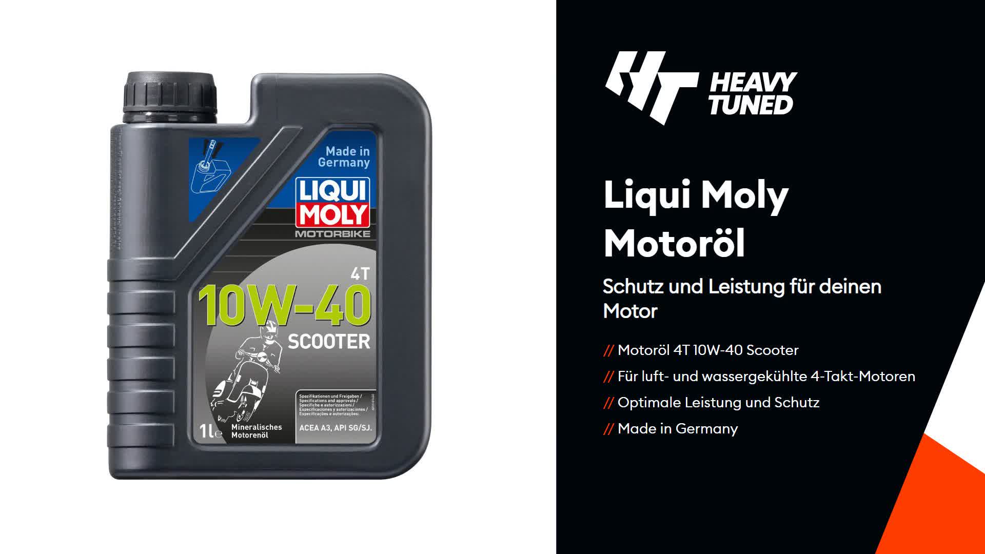 LIQUI MOLY Motorbike 4T 10W-40 Scooter 1 l Produktbild-Vorschau 7
