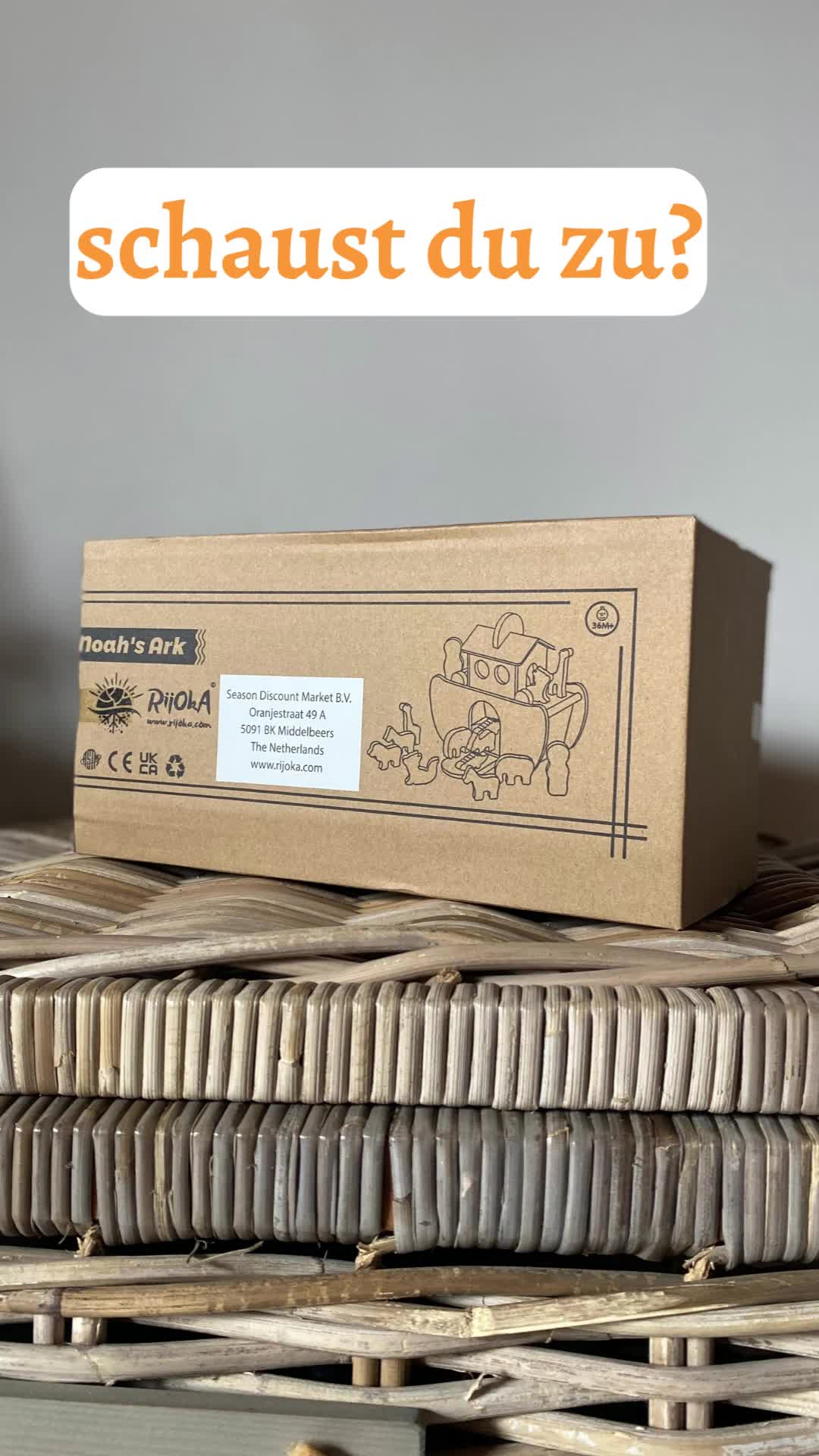 Rijoka Arche Noah aus Holz – Nachhaltiges und lehrreiches Produktbild-Vorschau 6