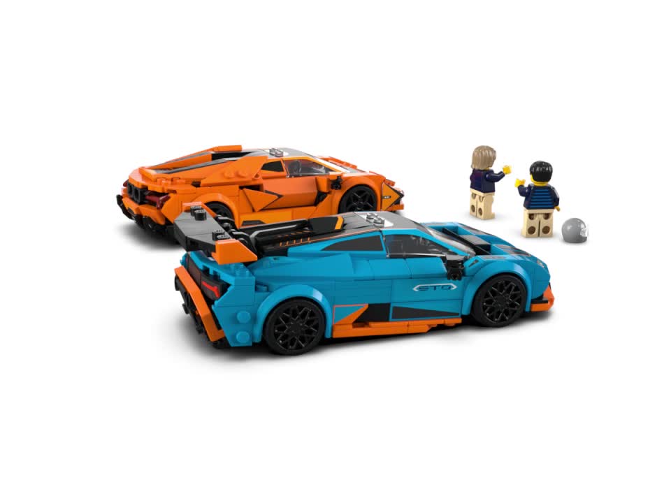 LEGO Speed Champions Lamborghini Revuelto und Huracán STO - Produktbild-Vorschau 7