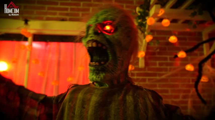 HOMCOM 170 cm Animierter Halloween-Zombie mit Sound- und Produktbild-Vorschau 7