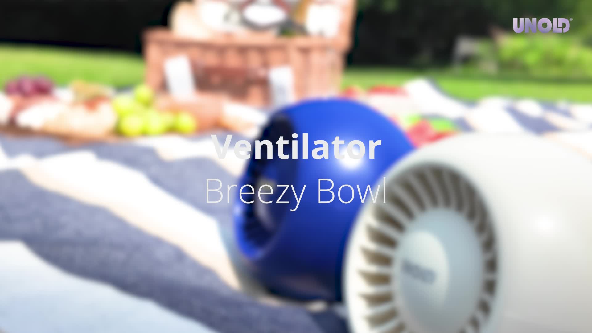 Unold 86670 Breezy Bowl – Kabelloser Akku-Ventilator | 3 Produktbild-Vorschau 7